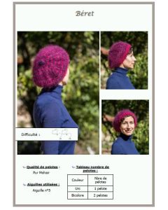 Fiches tricot bonnets et bérets