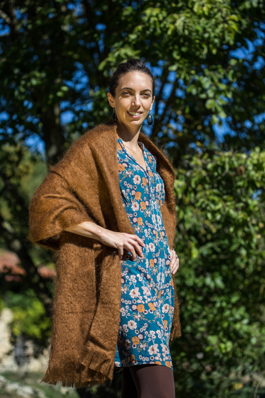 Etole Tissée Mohair et Soie
