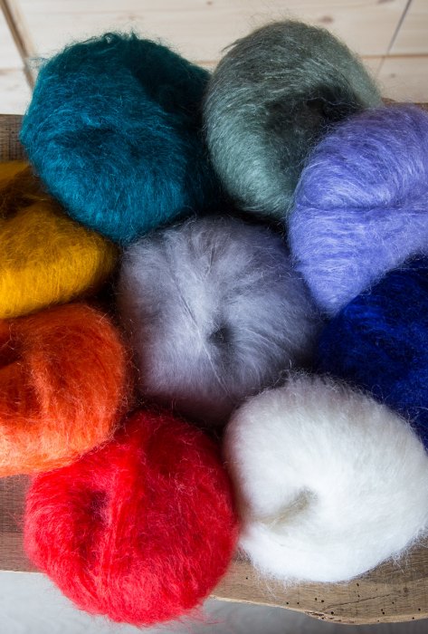 Fil à Tricoter Pur Mohair